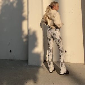 motel rocks newspaper pants